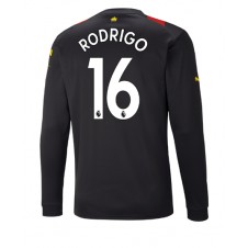 Manchester City Rodri Hernandez #16 Bortatröja 2022-23 Långa ärmar